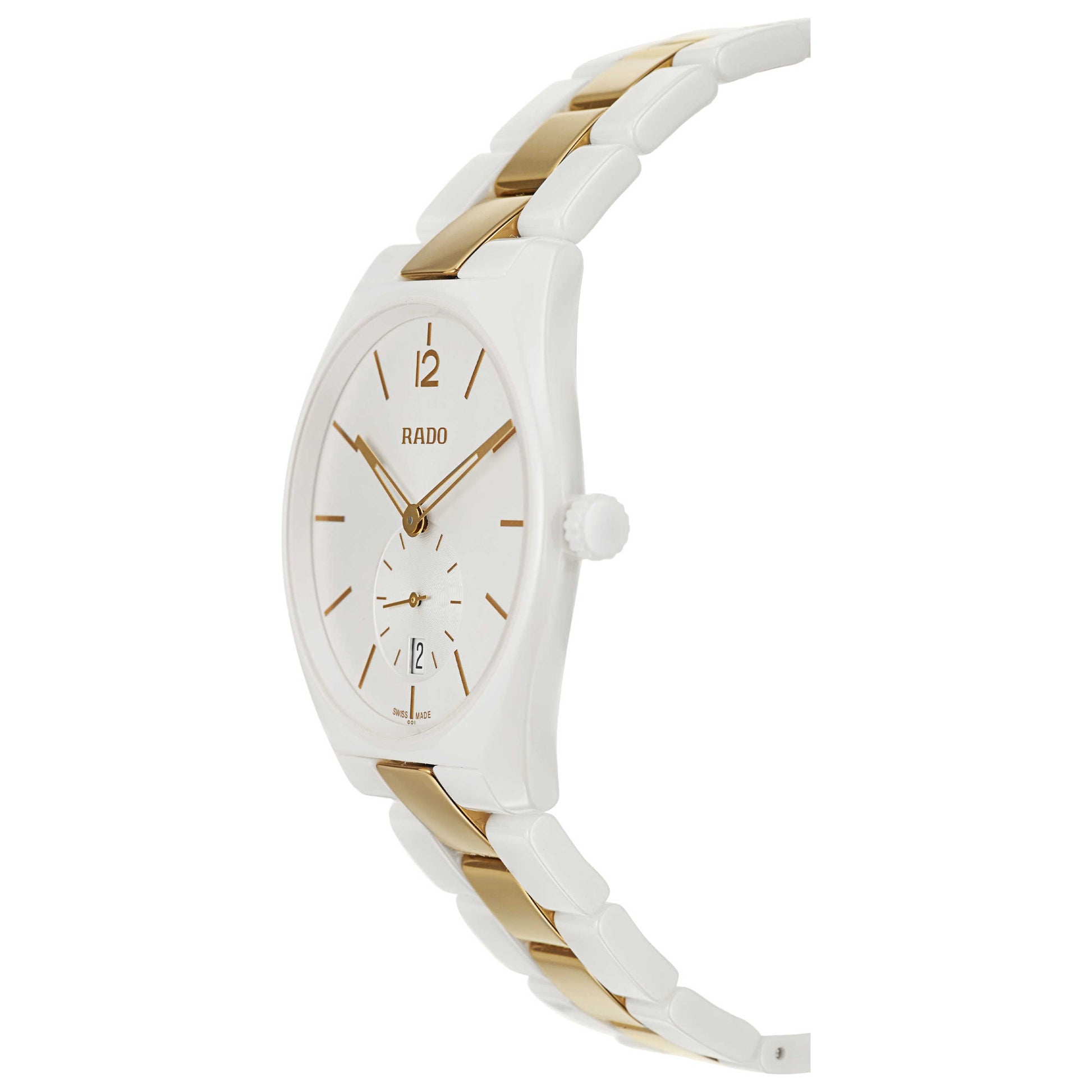 Rado True Specchio Men's Swiss Quartz (Battery-Powered) Watch R27082017 - Image #4