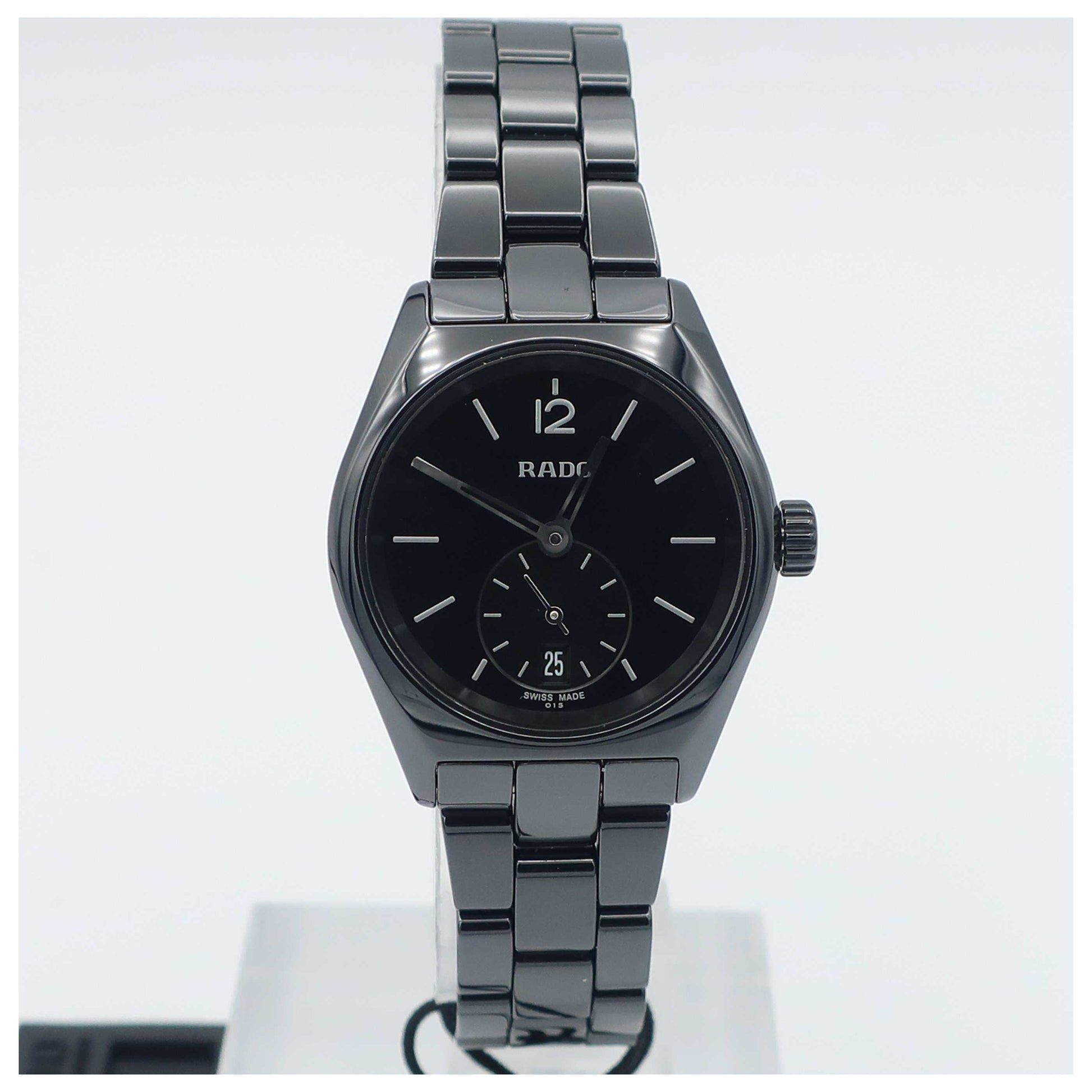 Front view of Rado True Specchio Women's Swiss Quartz (Battery-Powered) R27084152-SDV