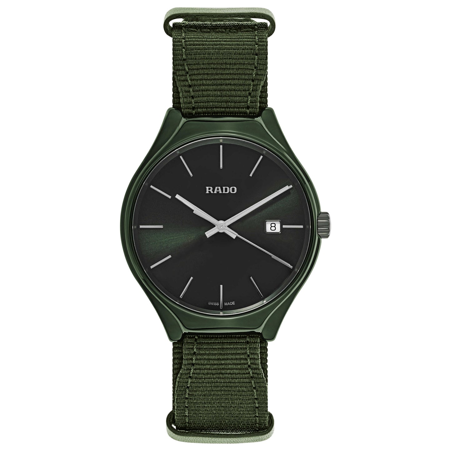 Front view of Rado Rado True Men's Swiss Quartz (Battery-Powered) Watch R27233316