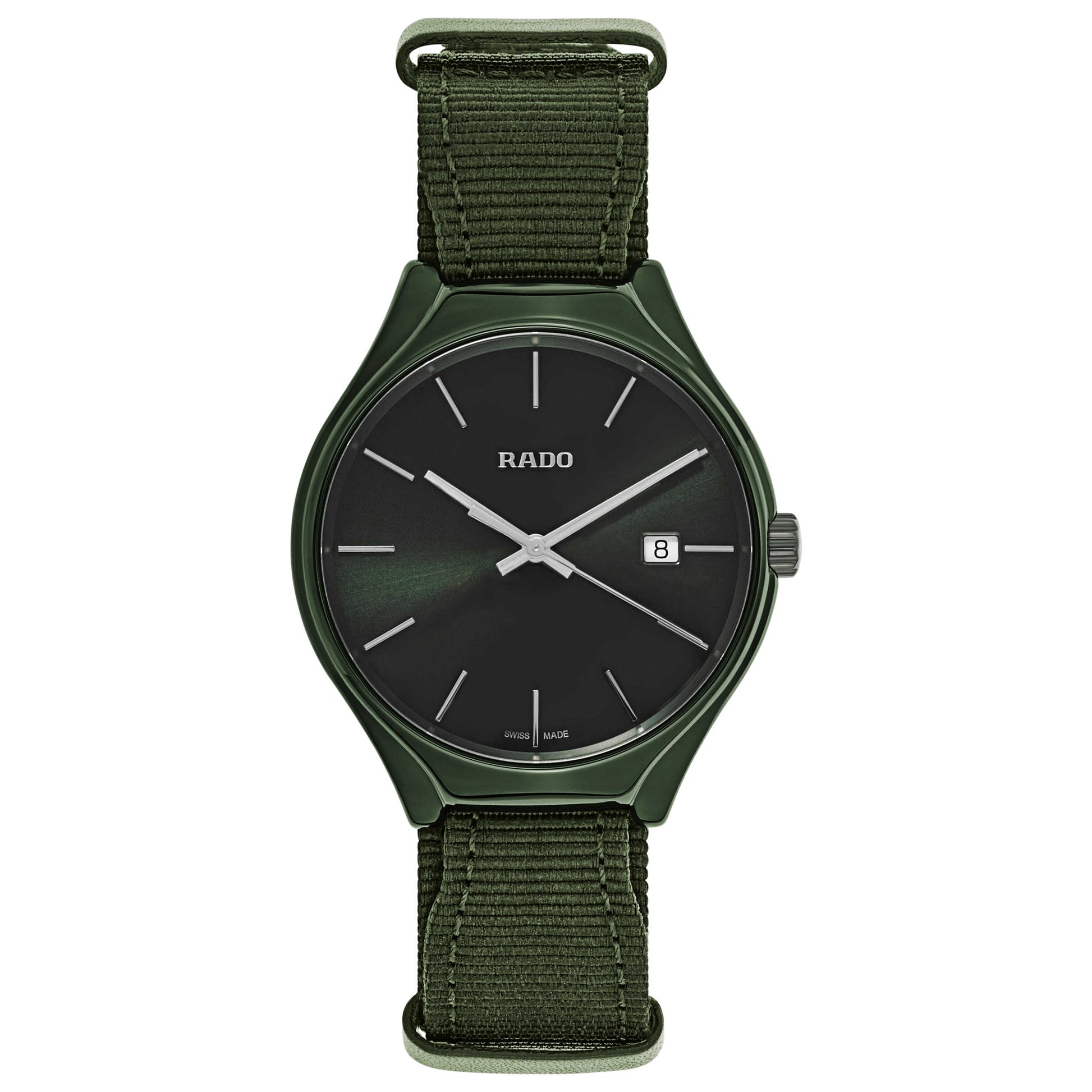 Front view of Rado Rado True Men's Swiss Quartz (Battery-Powered) Watch R27233316