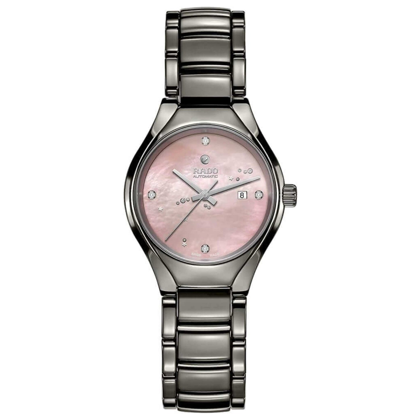 Front view of Rado True Thinline Women's Automatic Watch R27243832