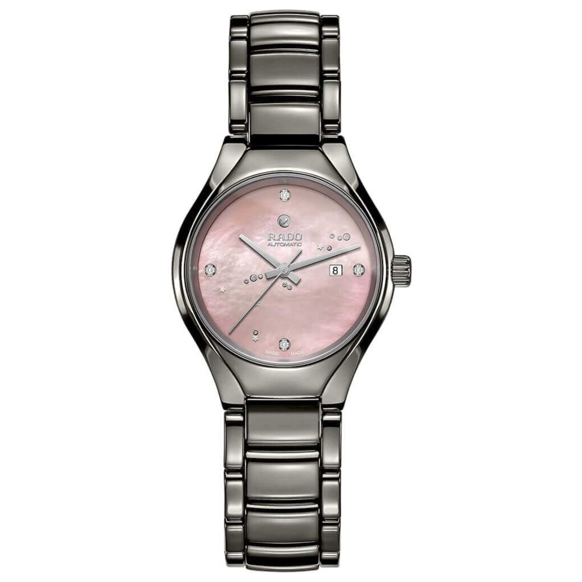 Front view of Rado True Thinline Women's Automatic Watch R27243832