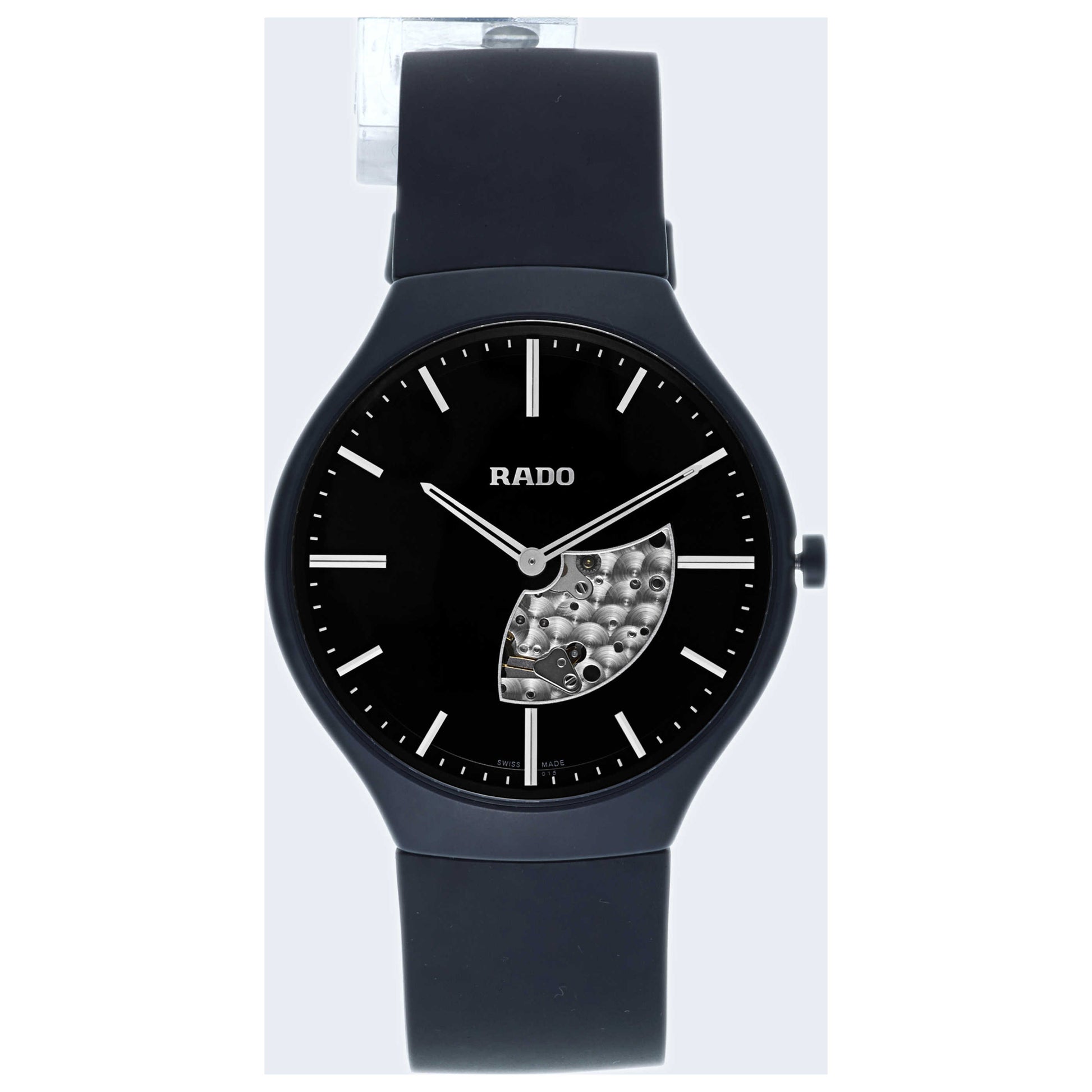 Front view of Rado Rado True Men's Swiss Quartz (Battery-Powered) Watch R27247159-SD