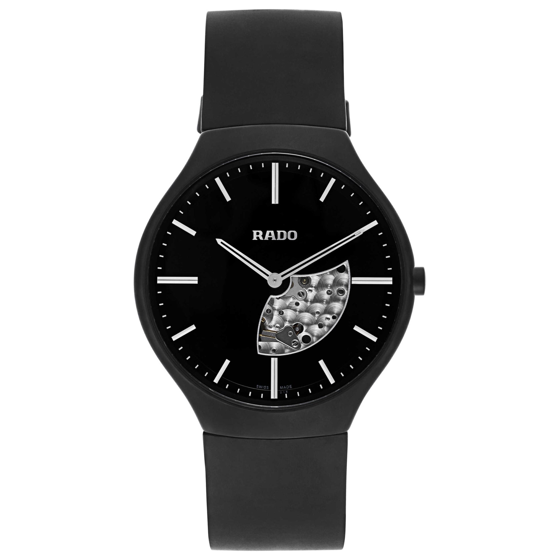 Front view of Rado Rado True Men's Swiss Quartz (Battery-Powered) Watch R27247159
