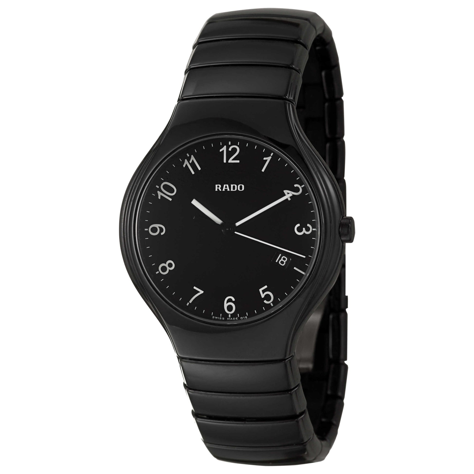 Front view of Rado Rado True Men's Swiss Quartz (Battery-Powered) Watch R27653192