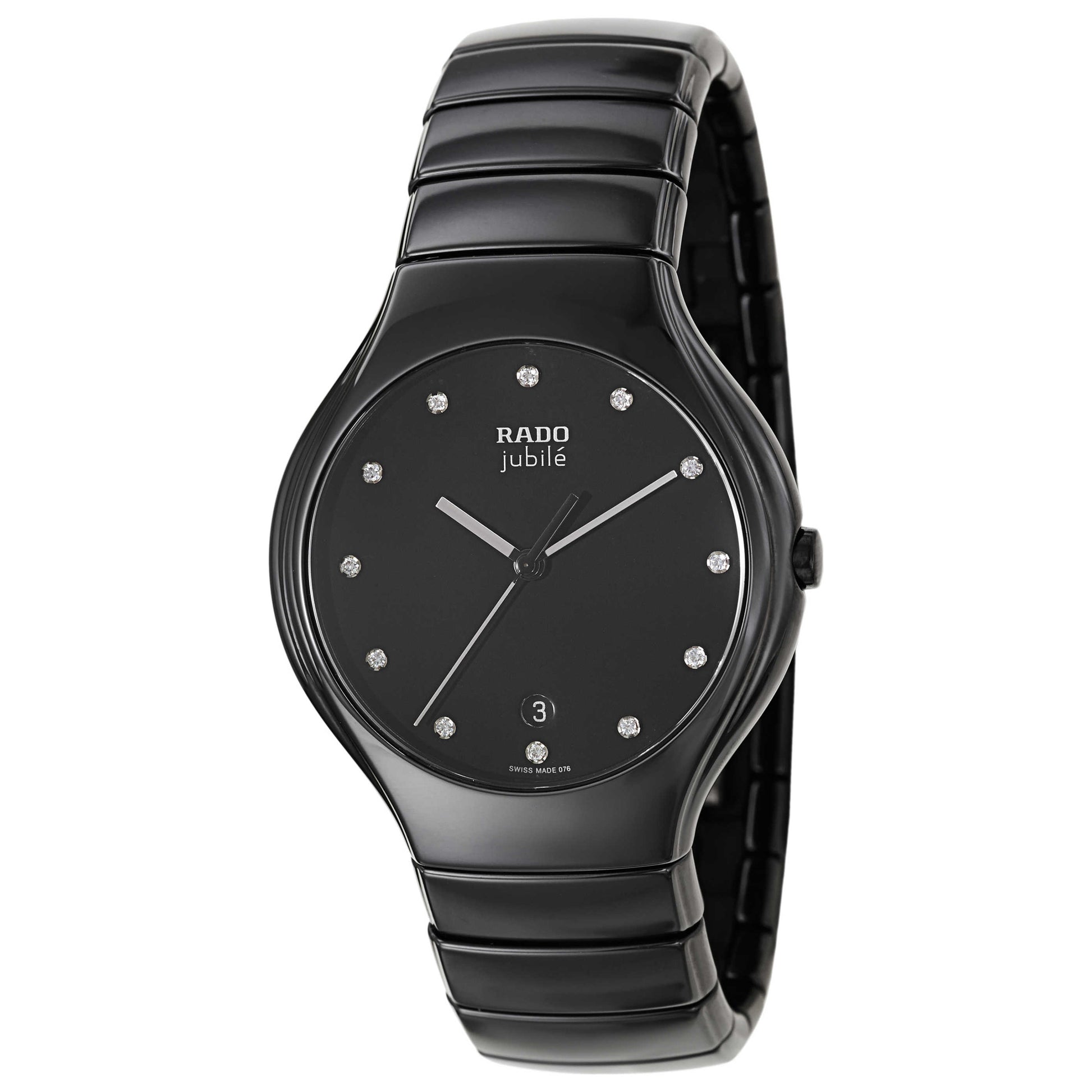 Front view of Rado Rado True Men's Swiss Quartz (Battery-Powered) Watch R27653762