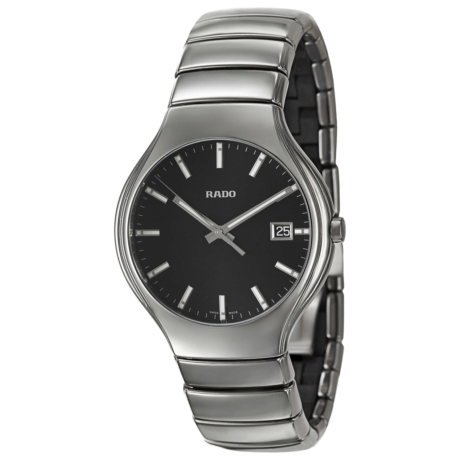 Front view of Rado Rado True Men's Swiss Quartz (Battery-Powered) Watch R27654162