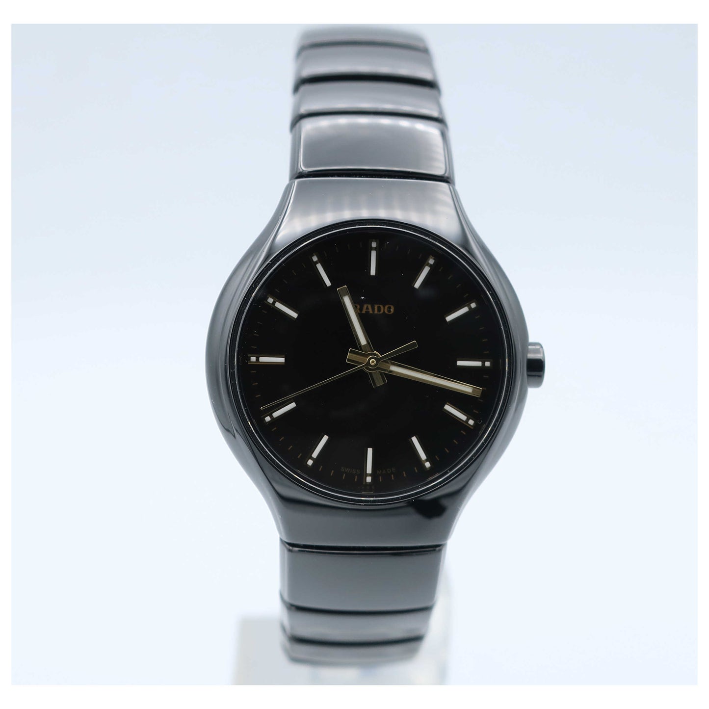 Front view of Rado Rado True Women's Swiss Quartz (Battery-Powered) Watch R27655062-SD