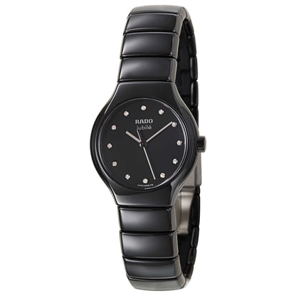 Front view of Rado Rado True Women's Swiss Quartz (Battery-Powered) Watch R27655762