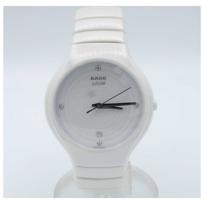 Front view of Rado Rado True Women's Swiss Quartz (Battery-Powered) Watch R27695712-SDV2