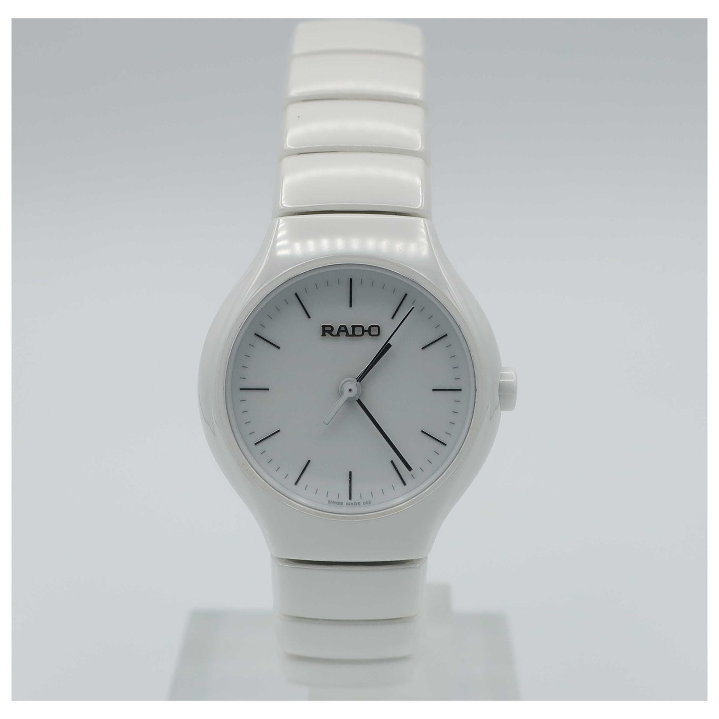 Front view of Rado Rado True Women's Swiss Quartz (Battery-Powered) Watch R27696022-PO