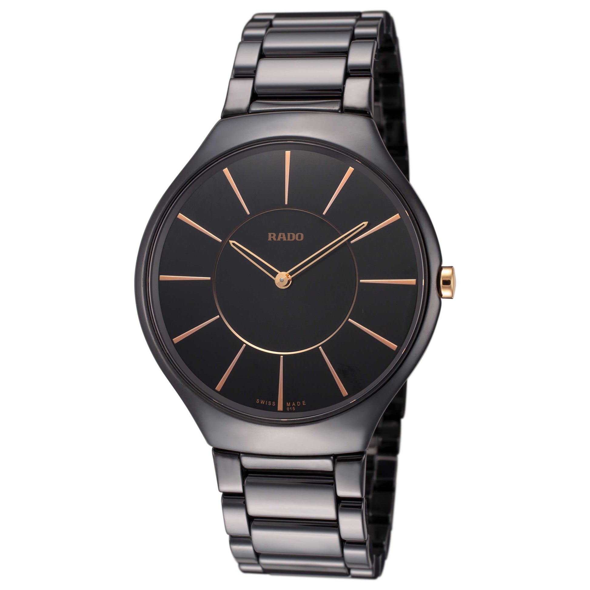 Front view of Rado Rado True Men's Quartz Watch R27741152