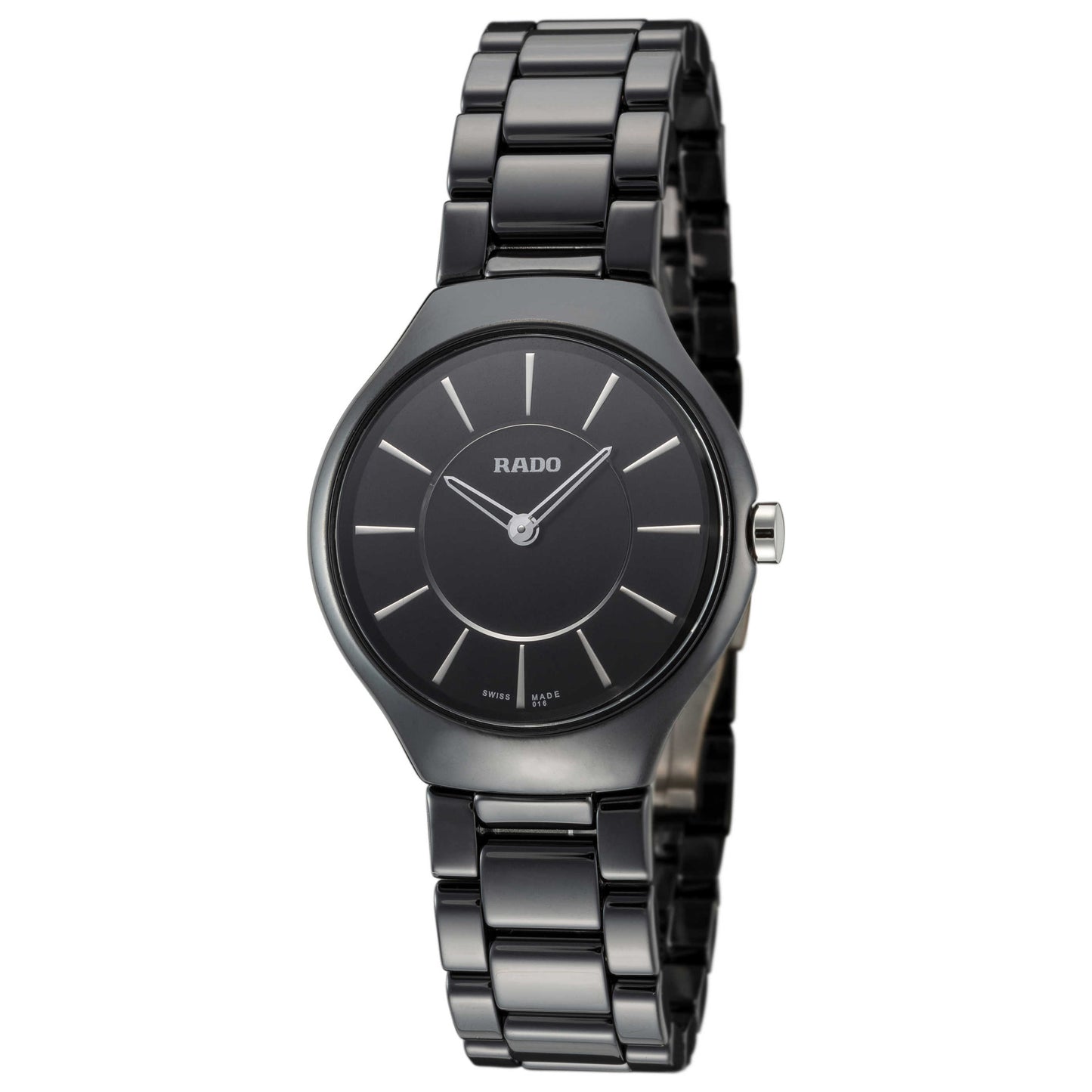 Front view of Rado True Thinline Women's Quartz Watch R27742162