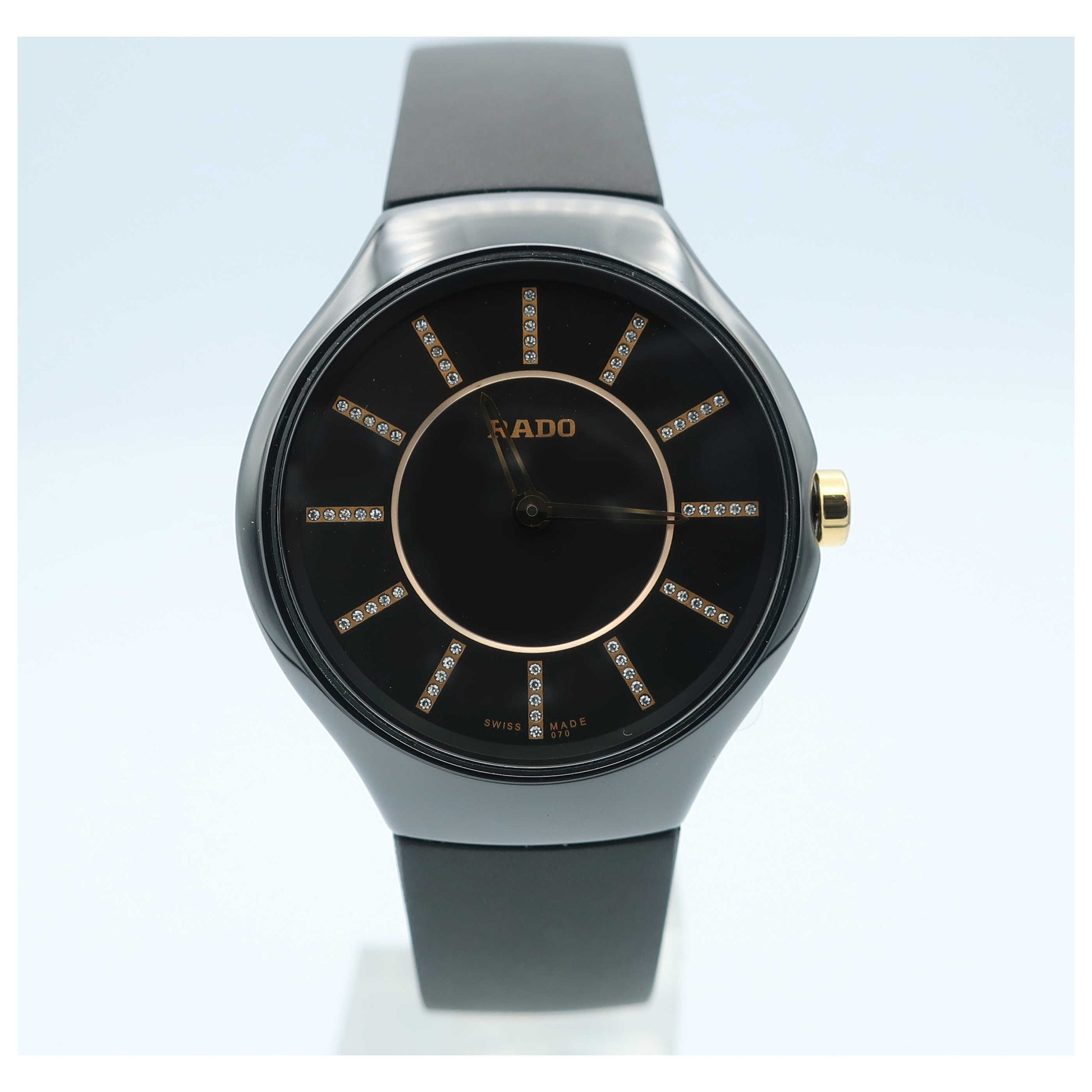 Front view of Rado Women's Swiss Quartz (Battery-Powered) Watch R27742709-SD