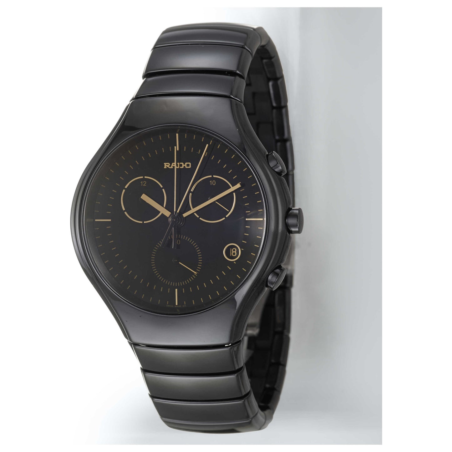 Front view of Rado Rado True Men's Swiss Quartz (Battery-Powered) Watch R27814152-SD