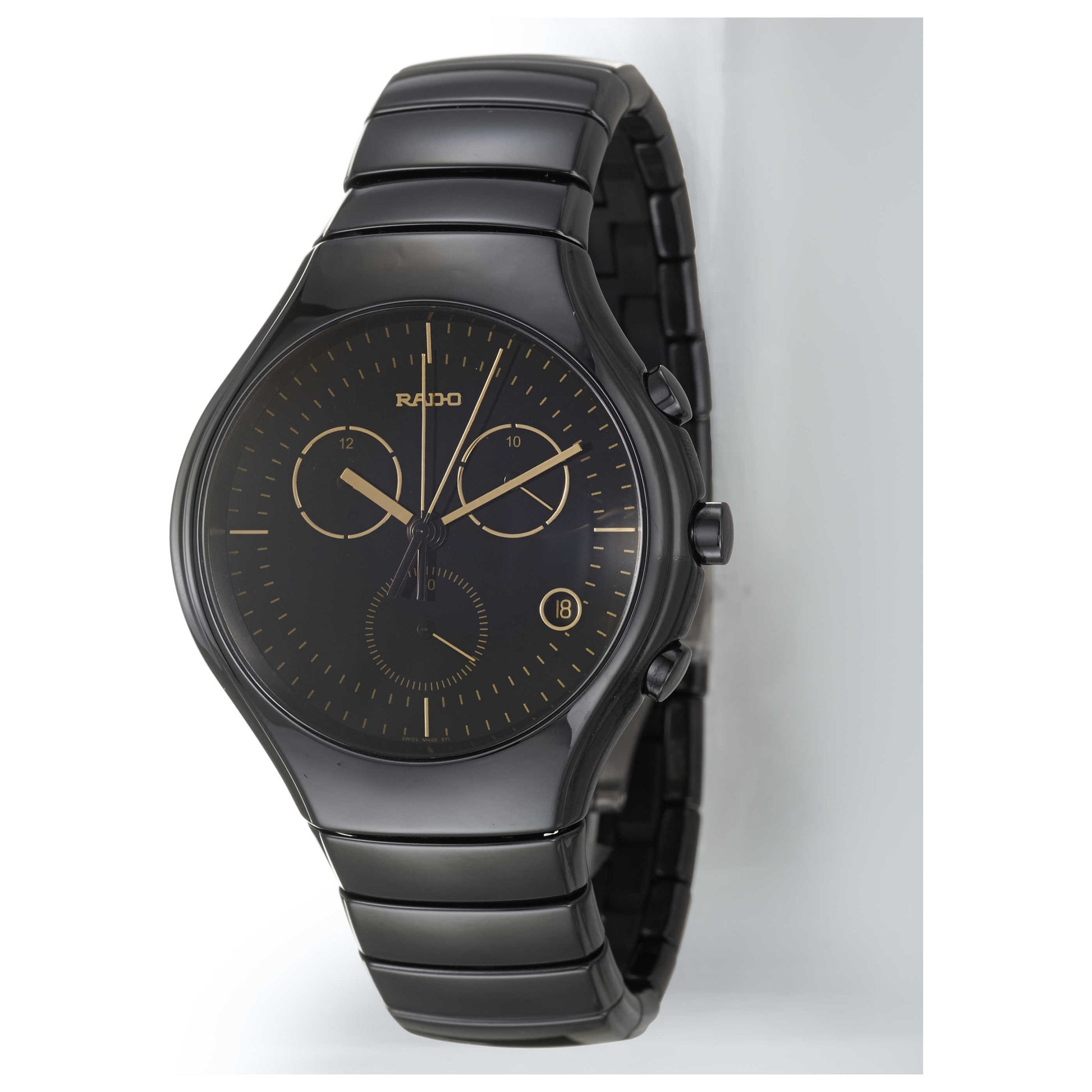 Front view of Rado Rado True Men's Swiss Quartz (Battery-Powered) Watch R27814152-SD