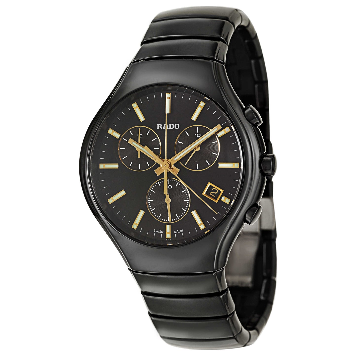 Front view of Rado Rado True Men's Swiss Quartz (Battery-Powered) Watch R27814172