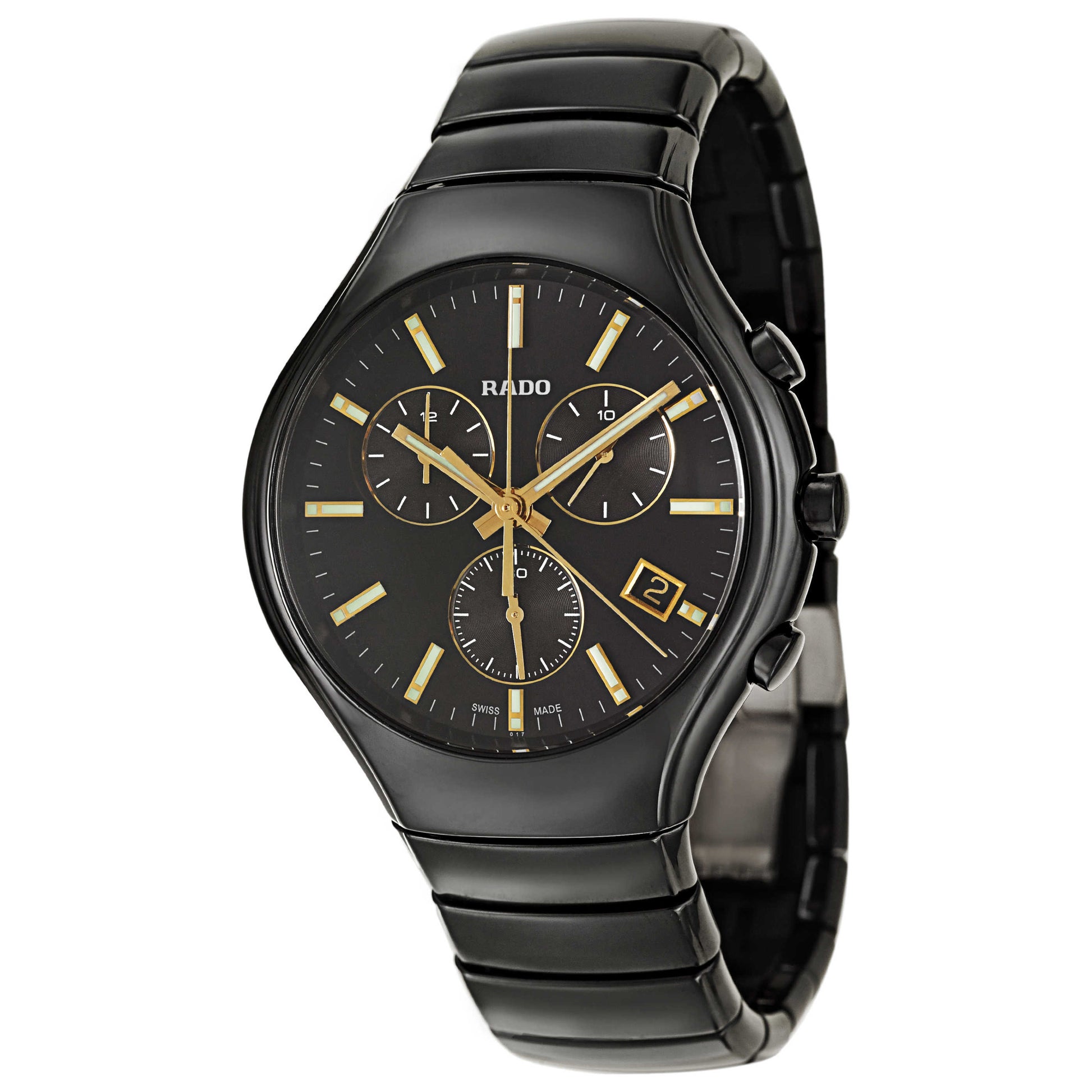 Front view of Rado Rado True Men's Swiss Quartz (Battery-Powered) Watch R27814172