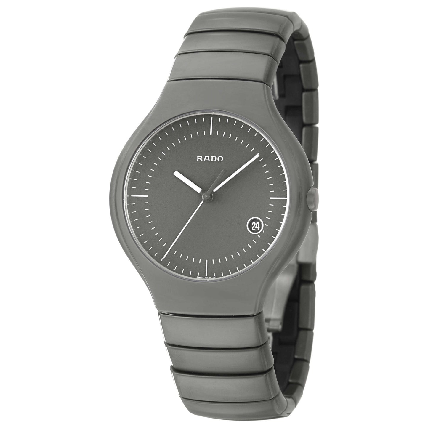 Front view of Rado Rado True Men's Swiss Quartz (Battery-Powered) Watch R27898102