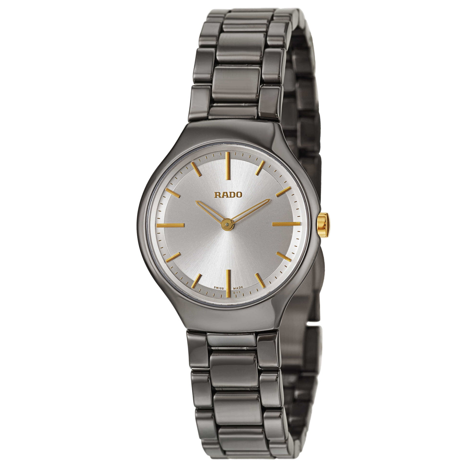 Front view of Rado True Thinline Women's Quartz Watch R27956112