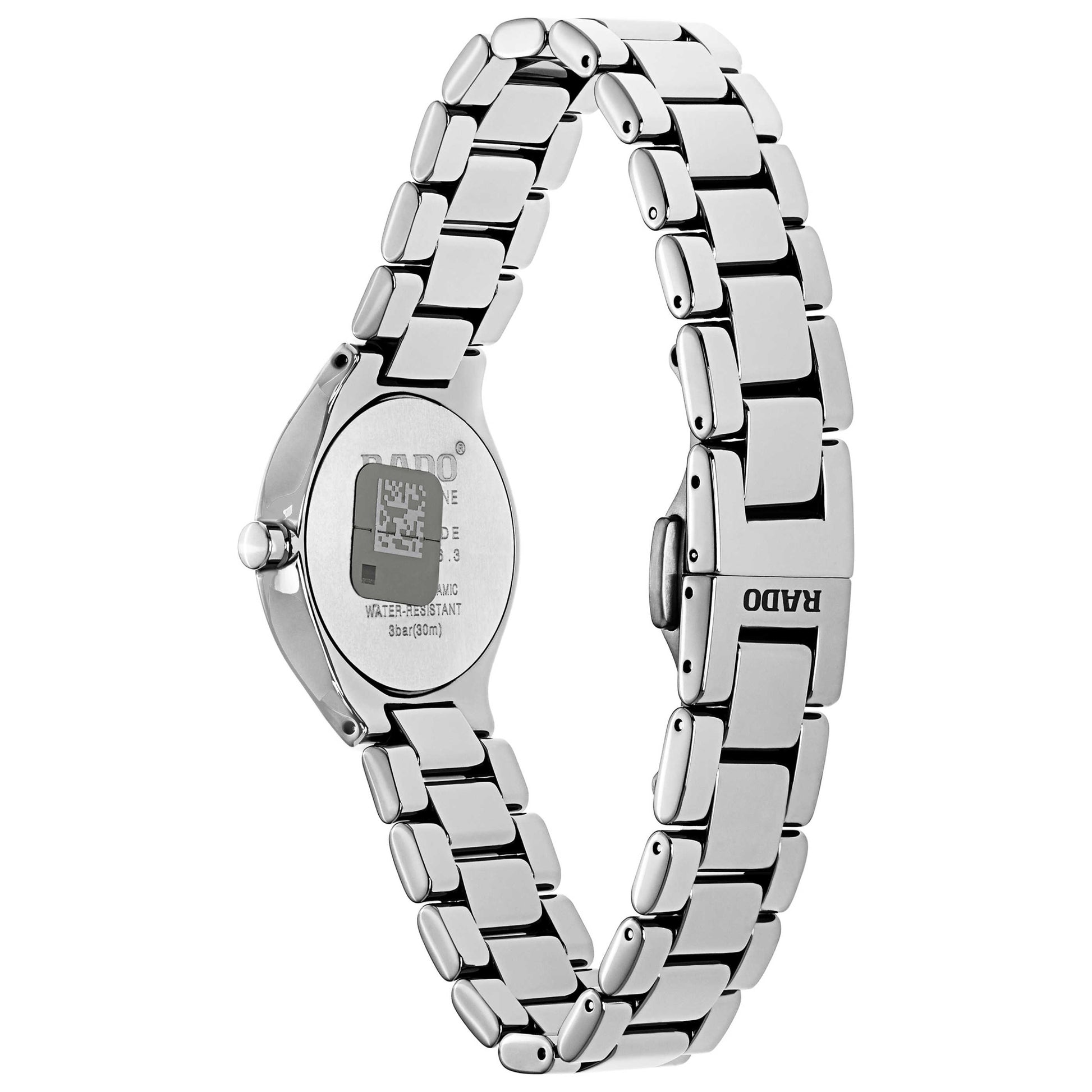 Back view of Rado True Thinline Women's Quartz Watch R27956152