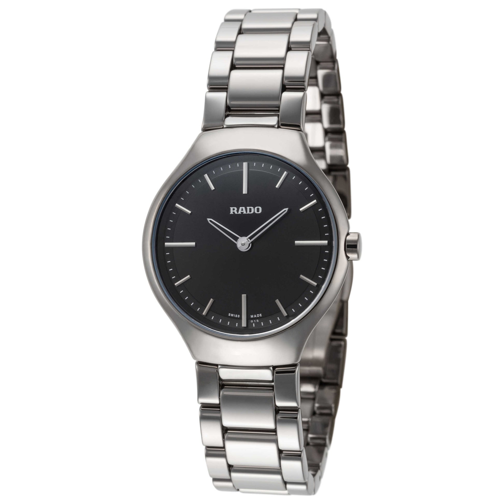 Front view of Rado True Thinline Women's Quartz Watch R27956152