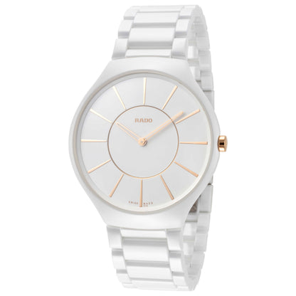 Front view of Rado True Thinline Women's Quartz Watch R27957102