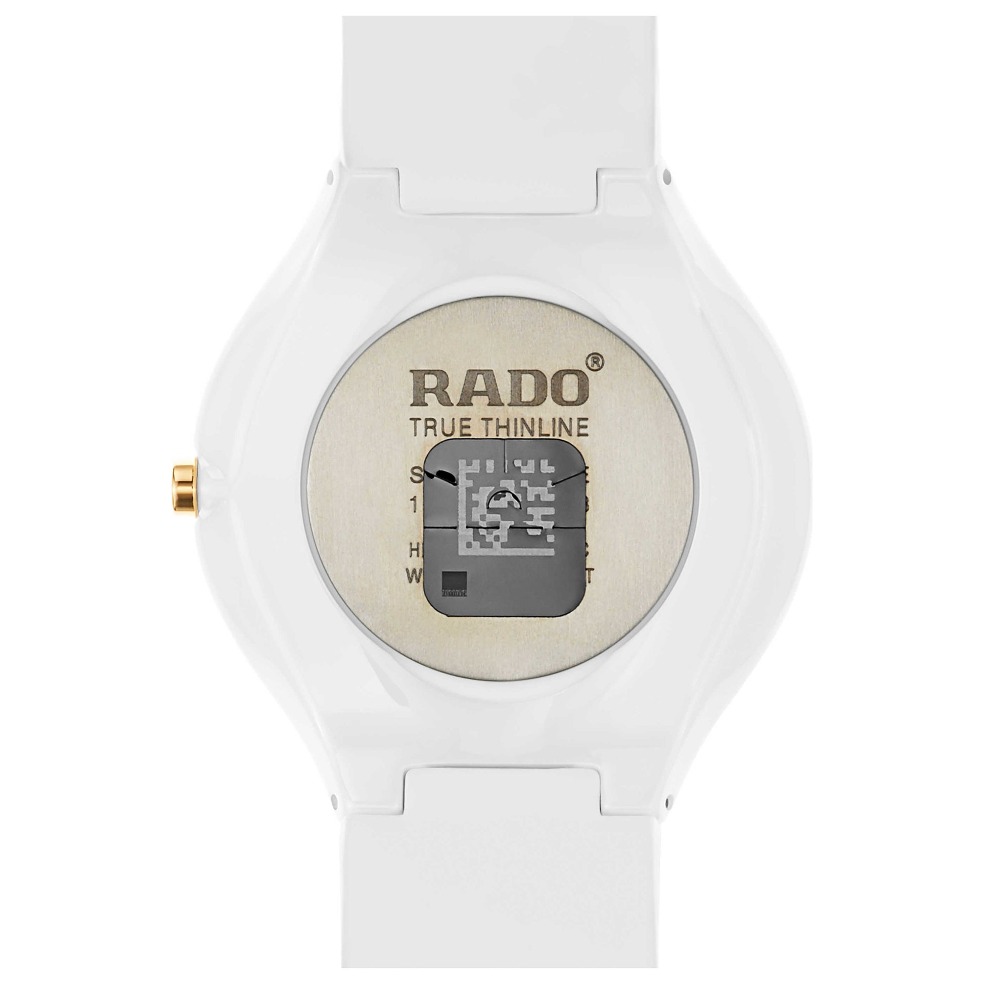 Back view of Rado True Thinline Women's Quartz Watch R27957109