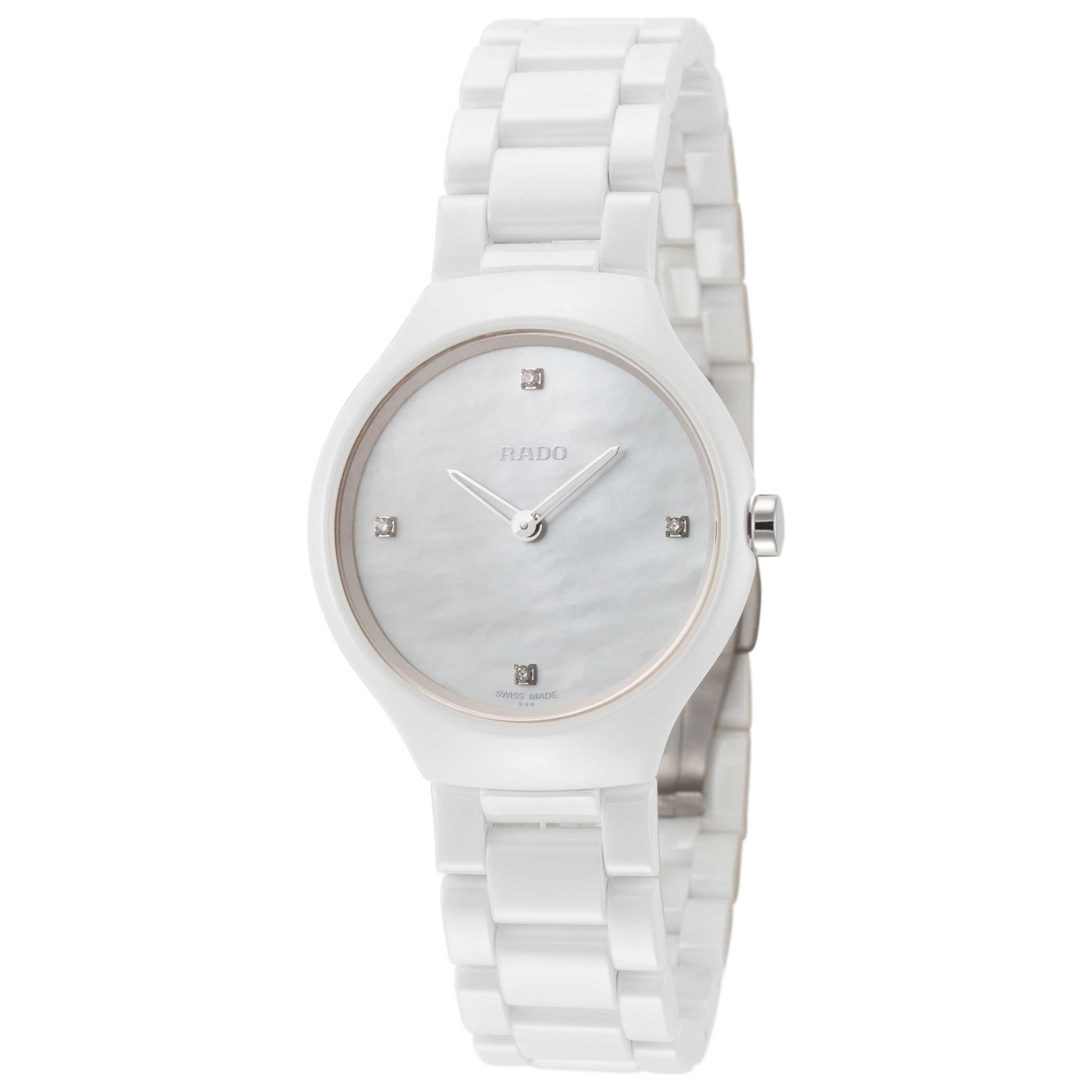 Front view of Rado True Thinline Women's Quartz Watch R27958902