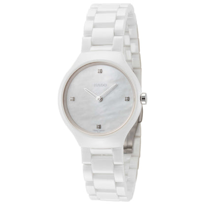 Front view of Rado True Thinline Women's Quartz Watch R27958902
