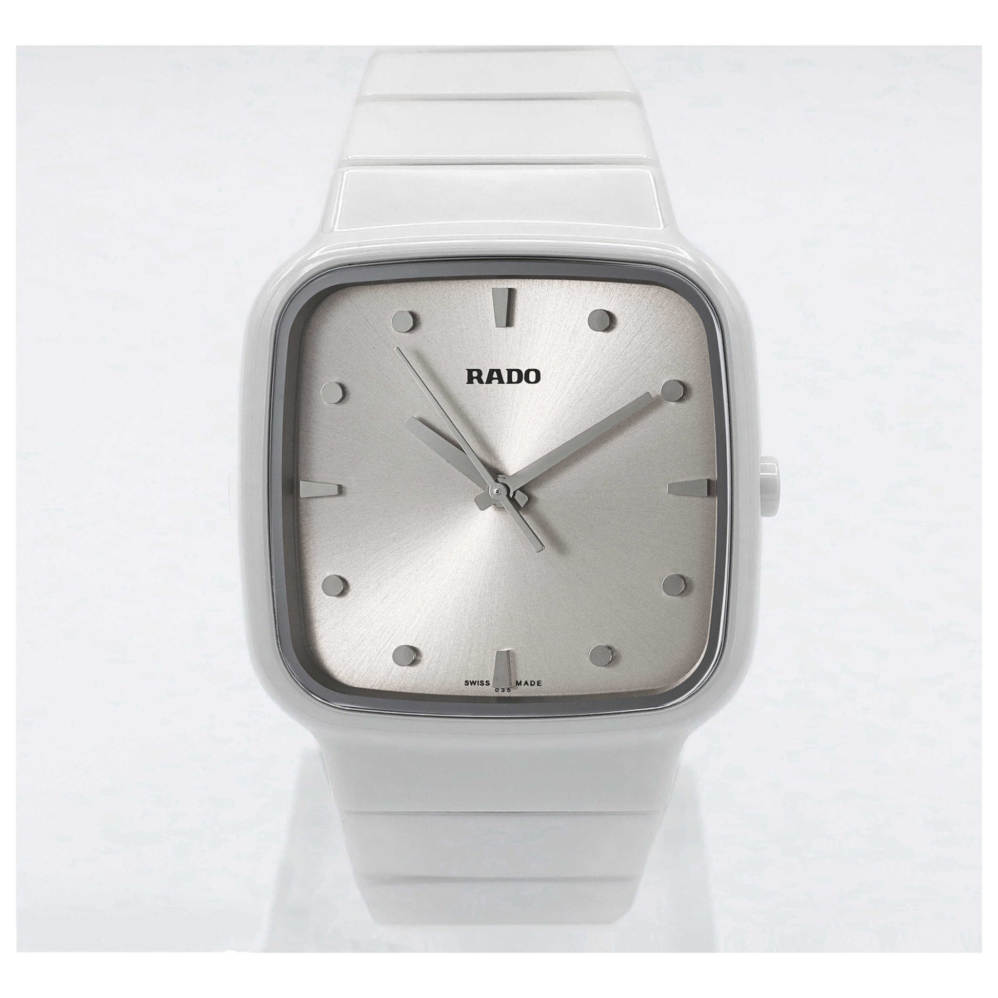 Front view of Rado R5.5 Women's Swiss Quartz (Battery-Powered) Watch R28382352-SD