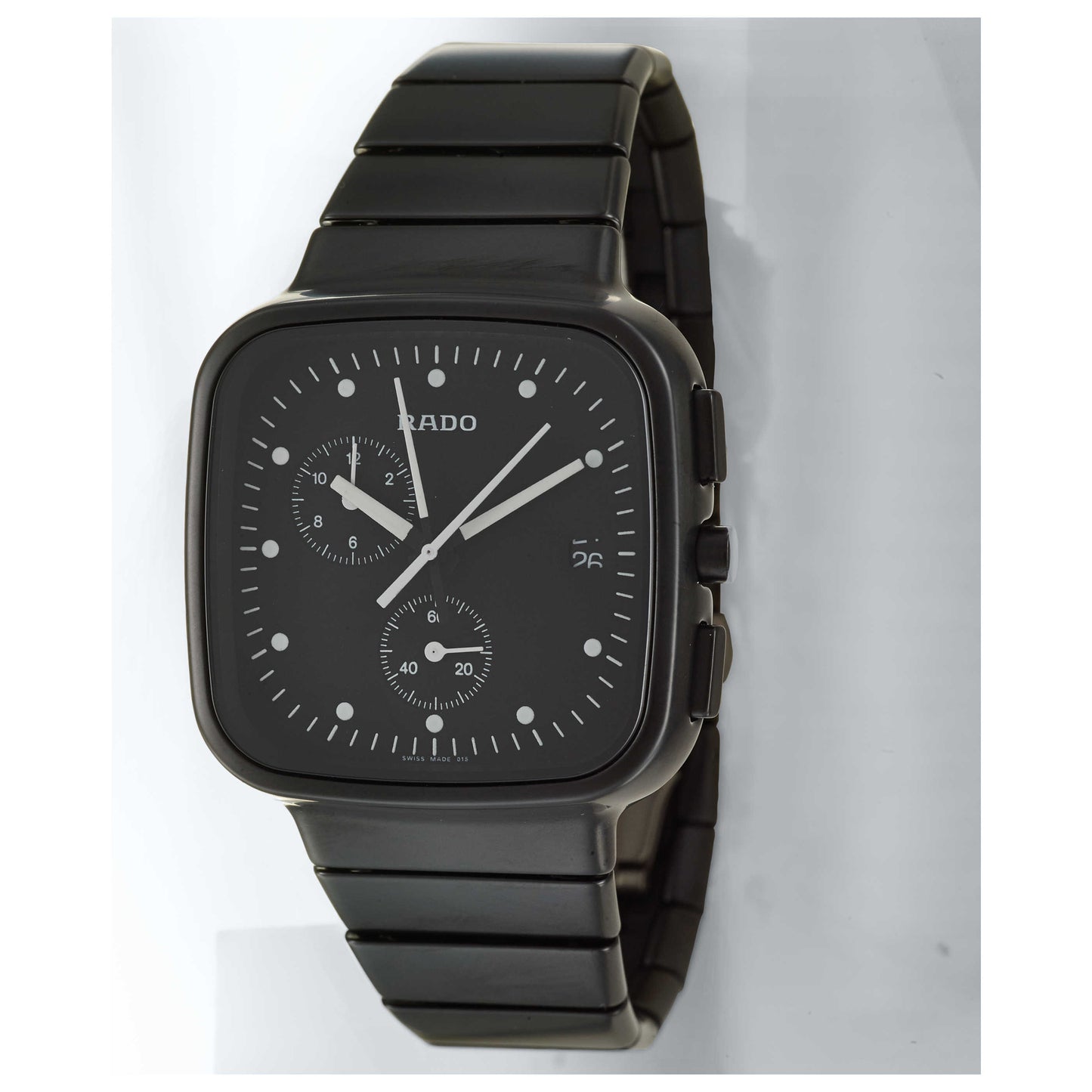Front view of Rado R5.5 Men's Swiss Quartz (Battery-Powered) Watch R28388152-SD