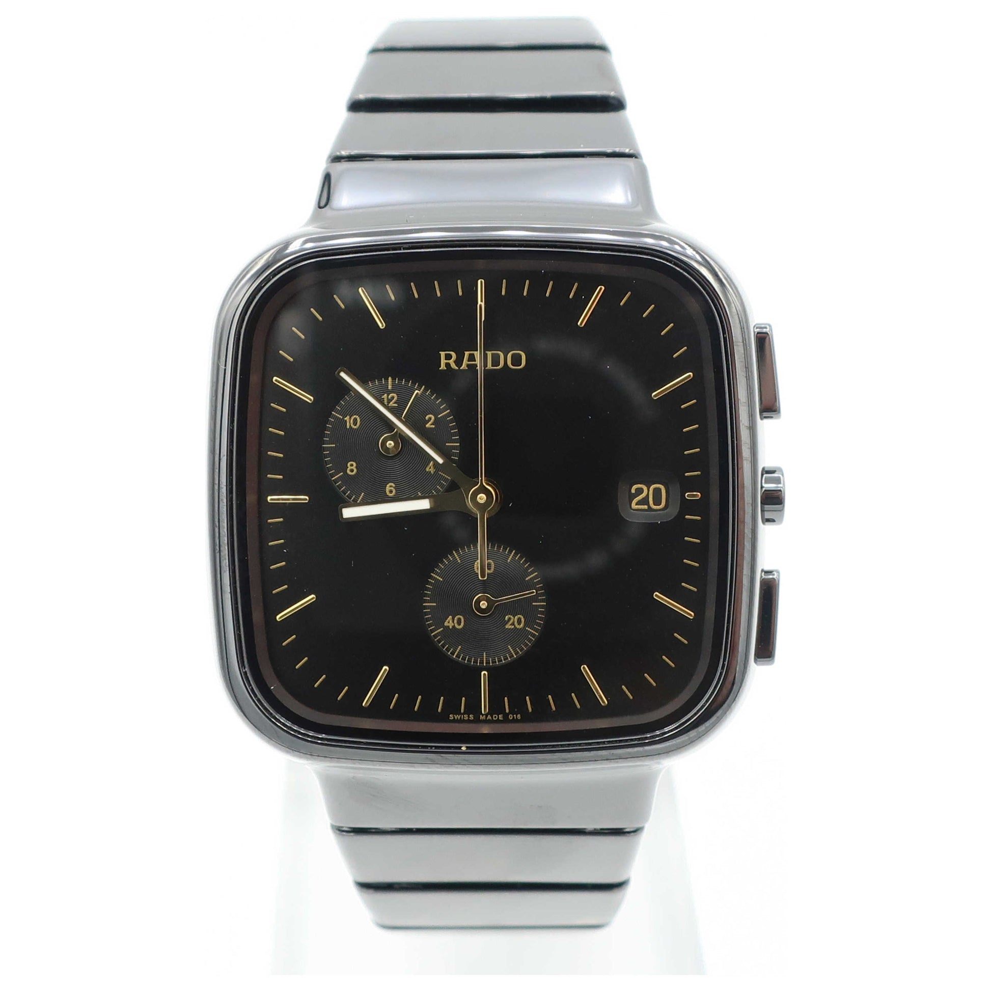 Front view of Rado R5.5 Men's Swiss Quartz (Battery-Powered) Watch R28389162-SD