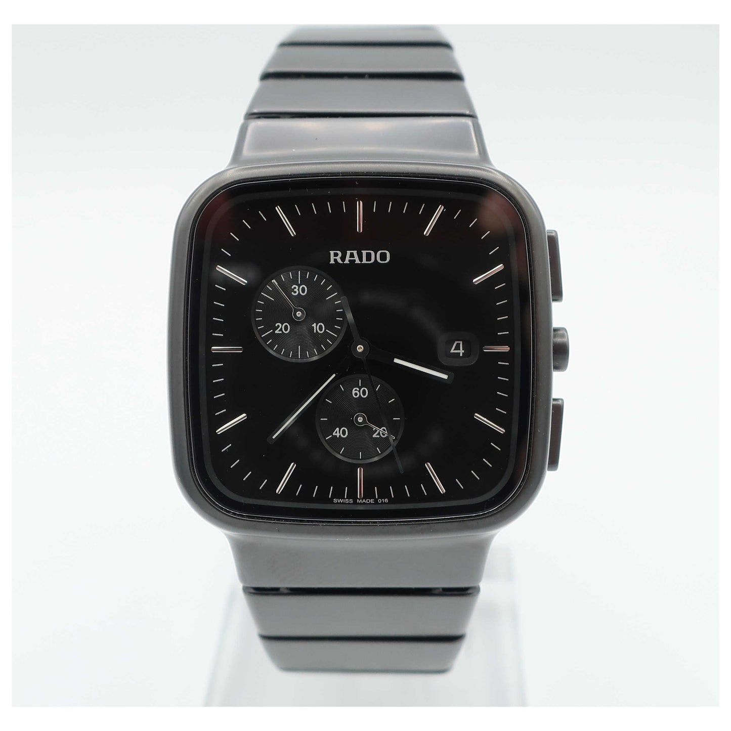 Front view of Rado R5.5 Men's Swiss Quartz (Battery-Powered) Watch R28886162-SD