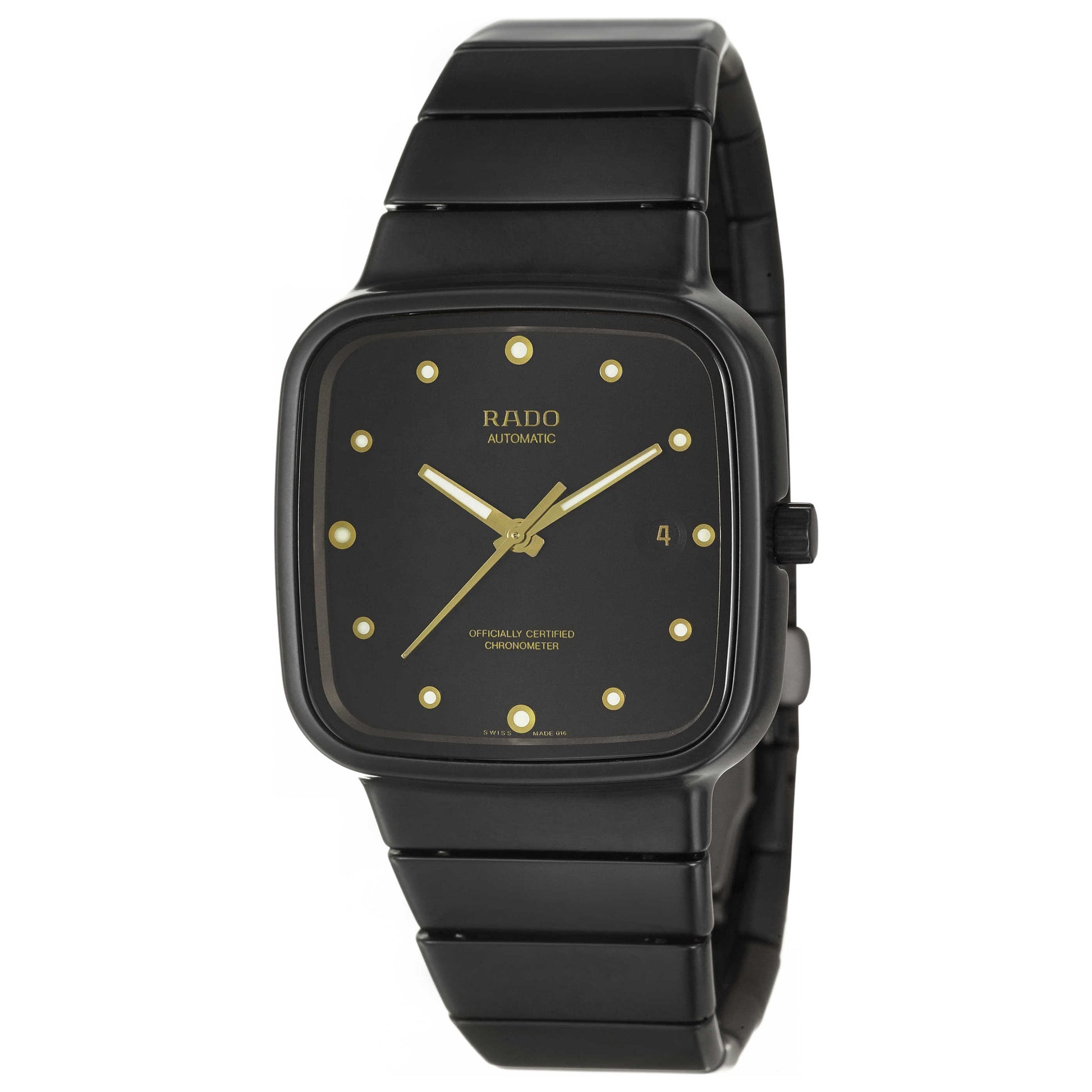 Front view of Rado R5.5 Men's Automatic Watch R28917162