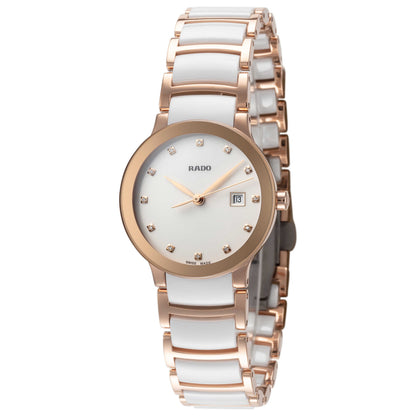 Front view of Rado Centrix Women's Quartz Watch R30512742