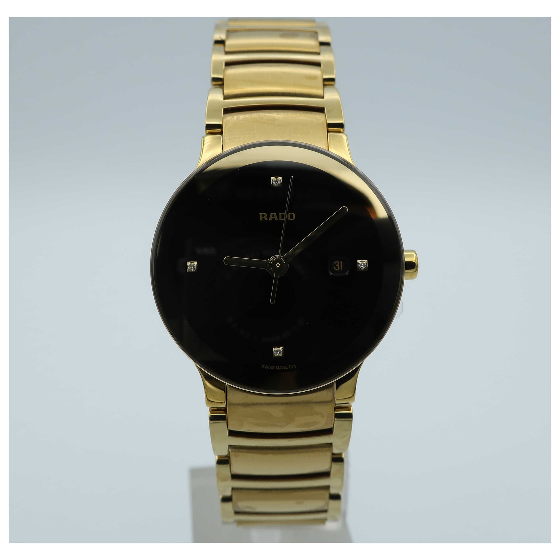Front view of Rado Women's Swiss Quartz (Battery-Powered) Watch R30528713-SD