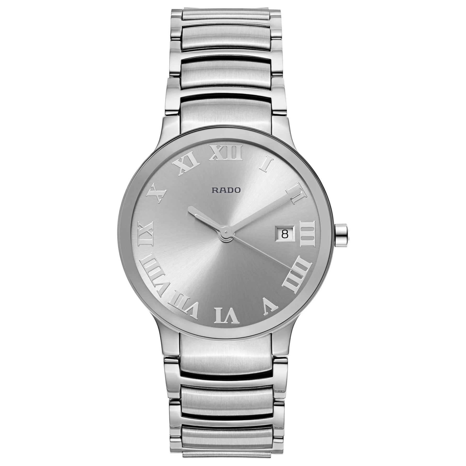 Front view of Rado Men's Swiss Quartz (Battery-Powered) Watch R30927113