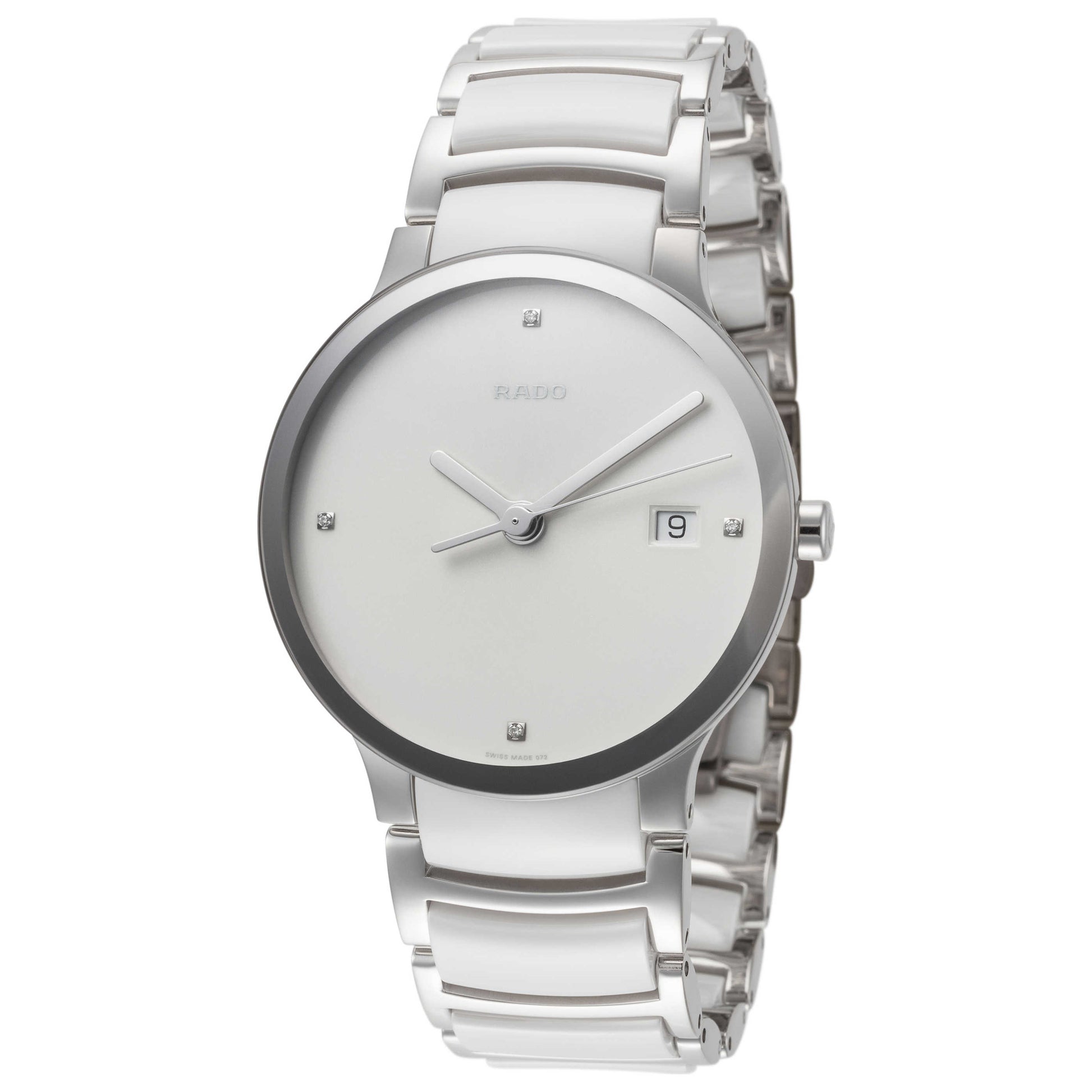 Front view of Rado Centrix Men's Quartz Watch R30927722