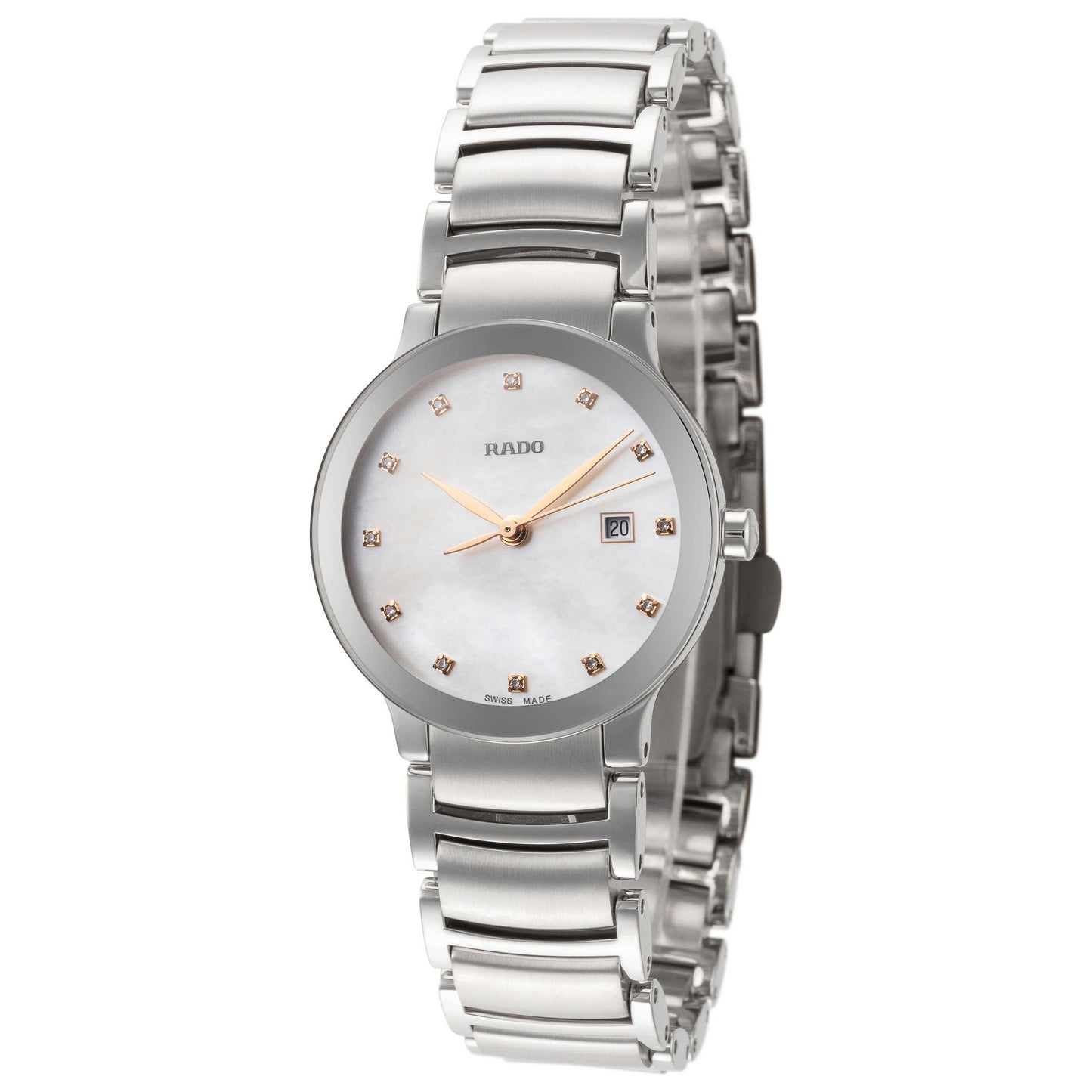Front view of Rado Centrix Women's Quartz Watch R30928913