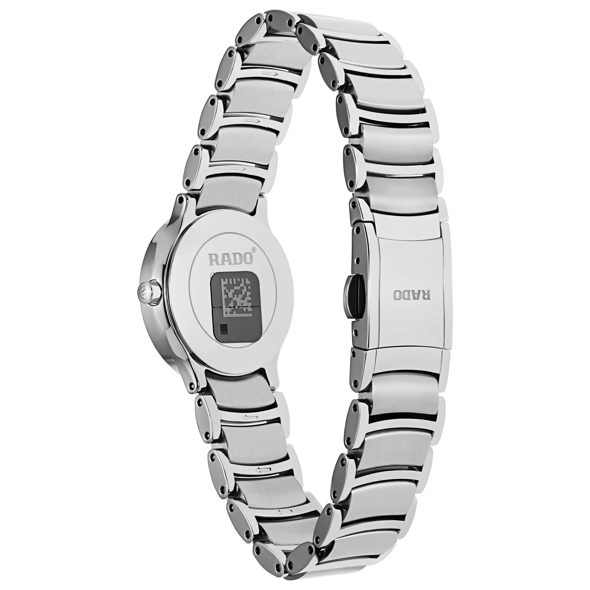 Back view of Rado Centrix Women's Automatic Watch R30936903