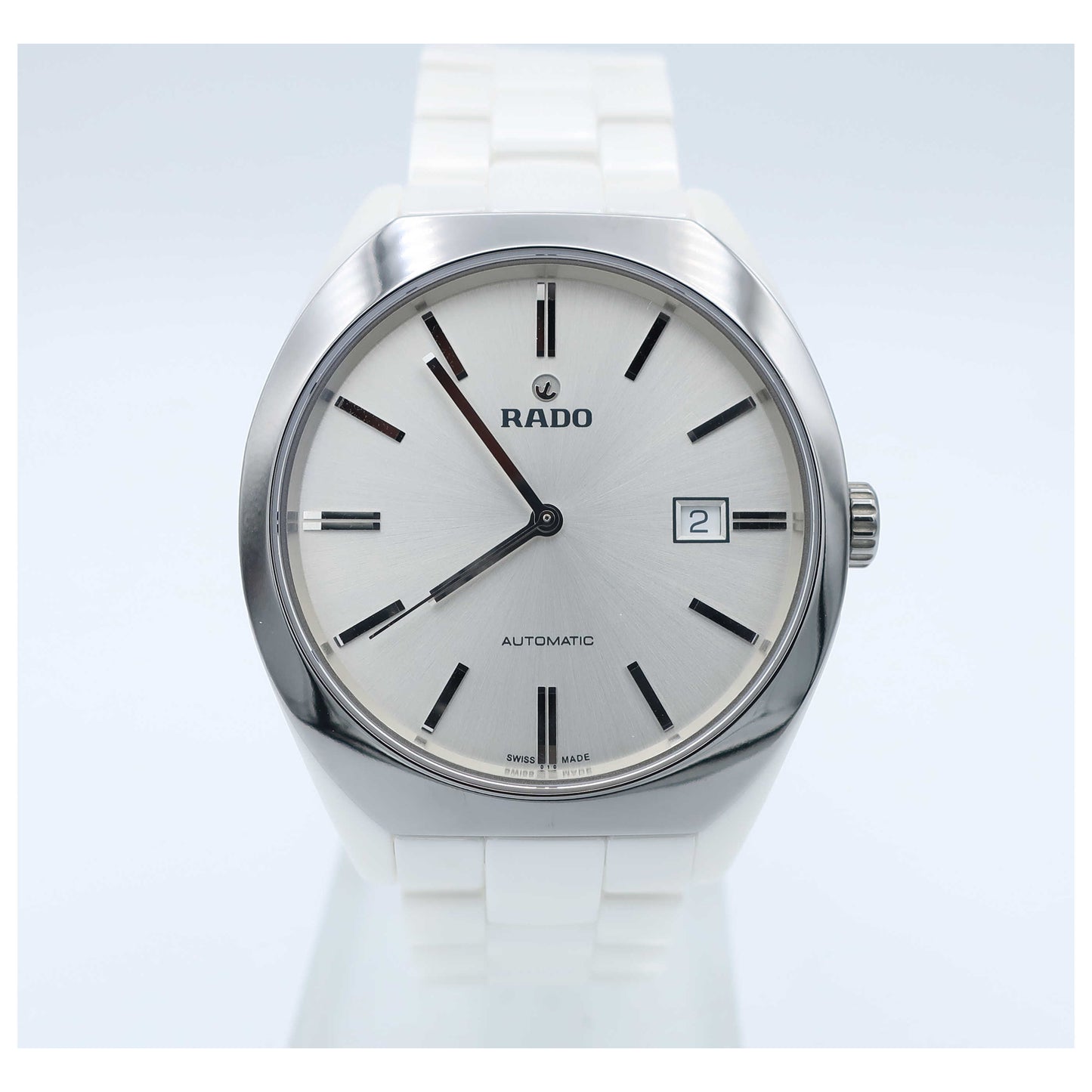 Front view of Rado Men's Automatic Watch R31561107-SD