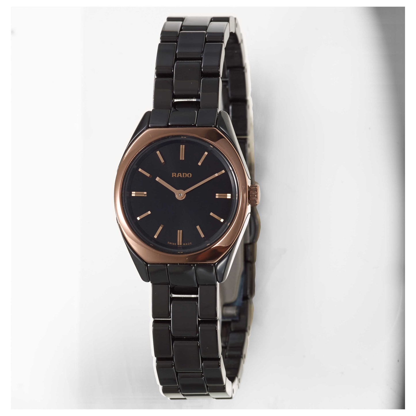 Front view of Rado Specchio Women's Swiss Quartz (Battery-Powered) Watch R31988157-SD