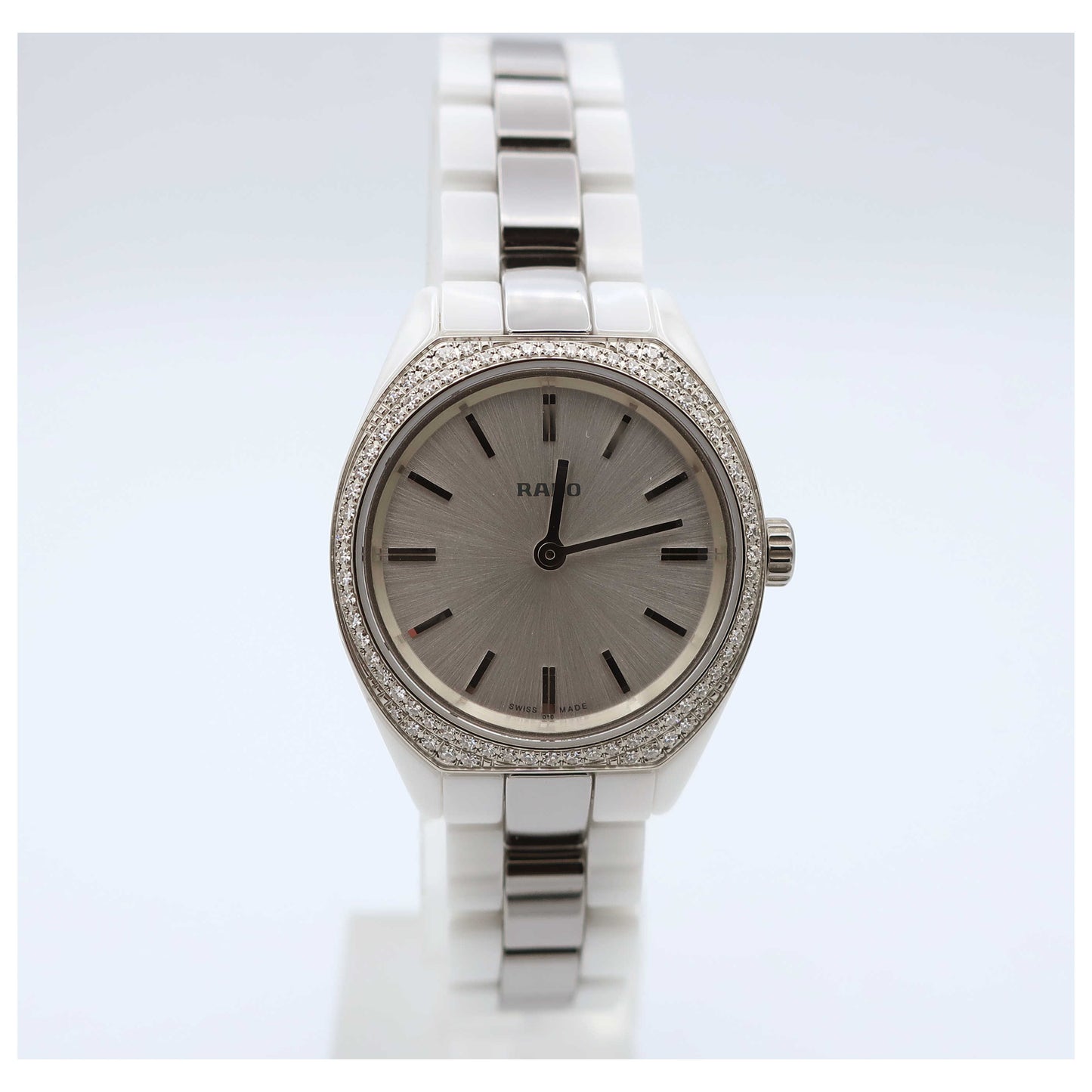 Front view of Rado Women's Swiss Quartz (Battery-Powered) Watch R31991102-SD