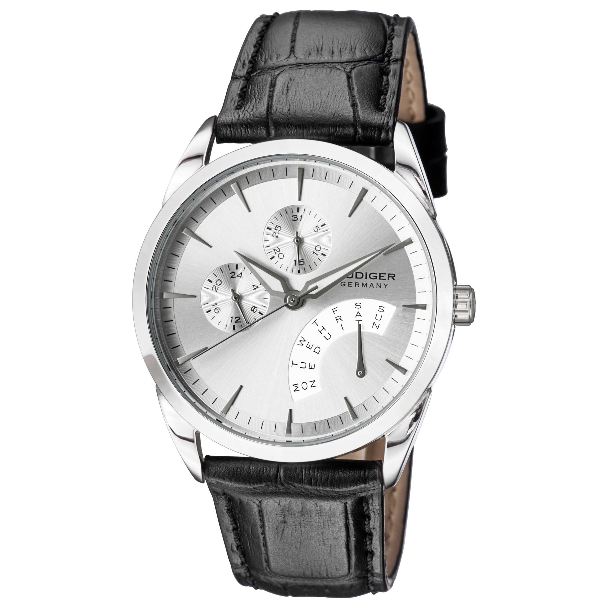 Front view of Rudiger Hamelin Men's Quartz Watch R3200-04-001.7