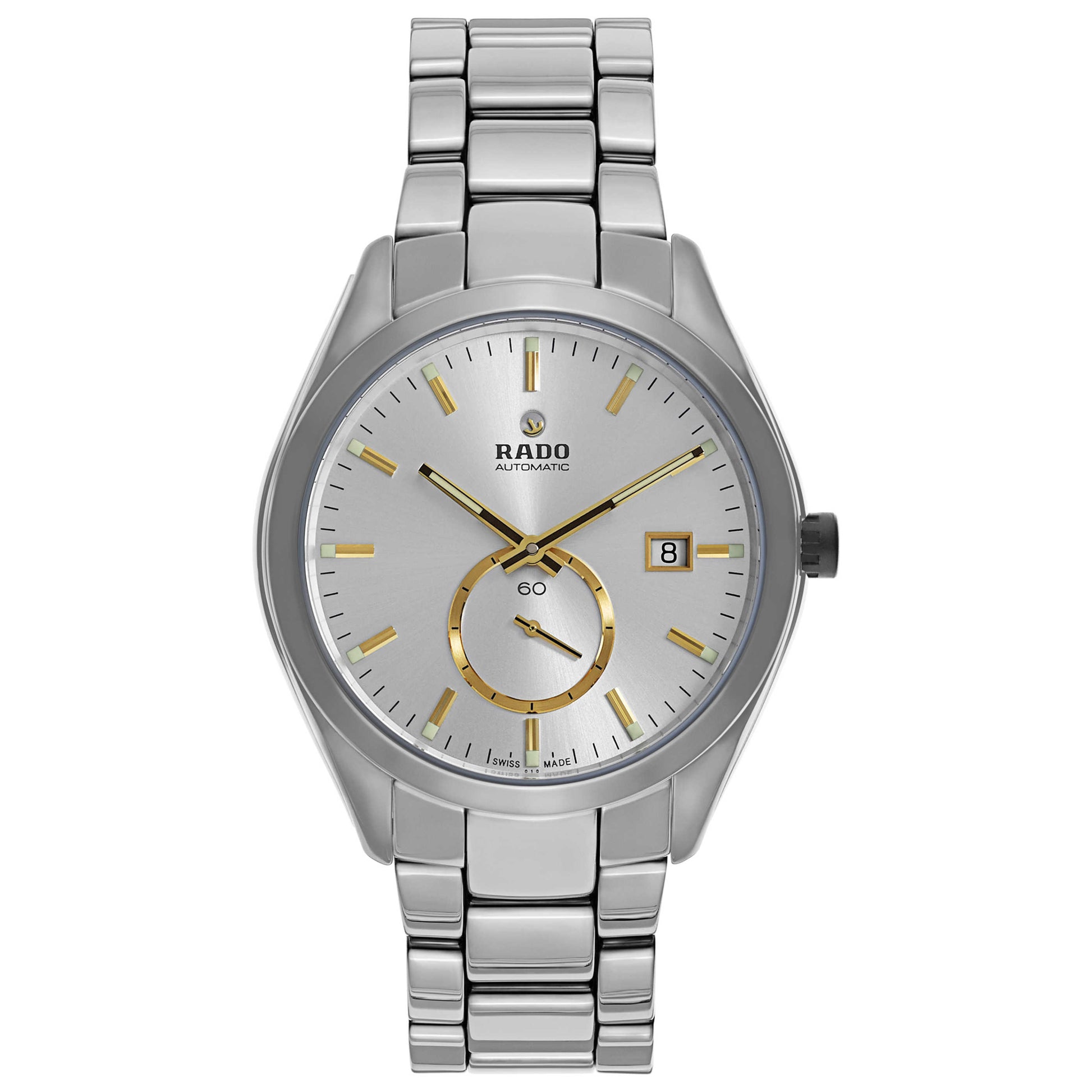 Front view of Rado HyperChrome Men's Automatic Watch R32025102