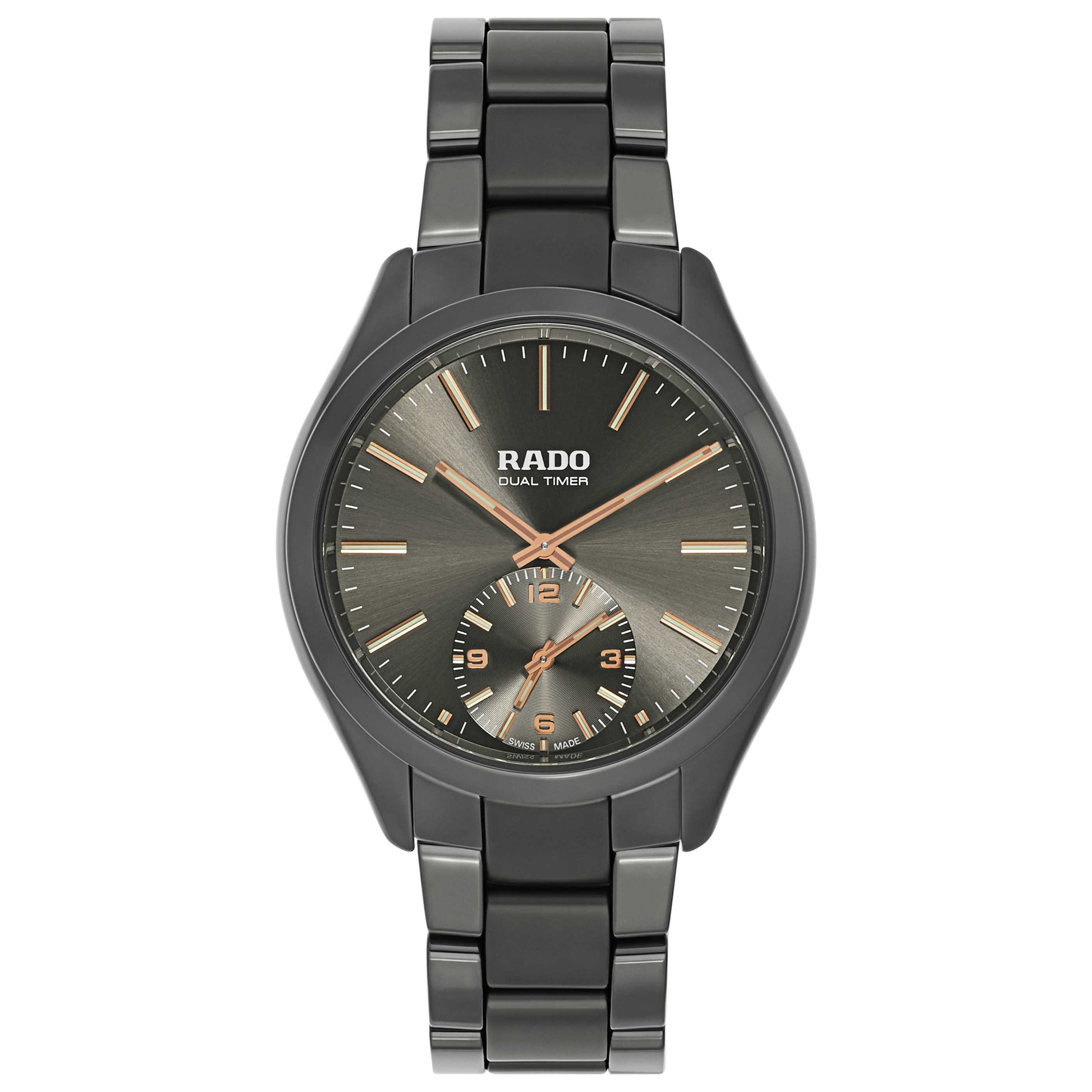 Front view of Rado HyperChrome Men's Swiss Quartz (Battery-Powered) Watch R32102172