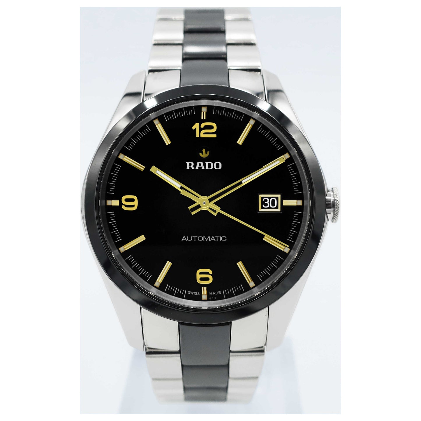Front view of Rado HyperChrome Men's Automatic Watch R32109162-SD