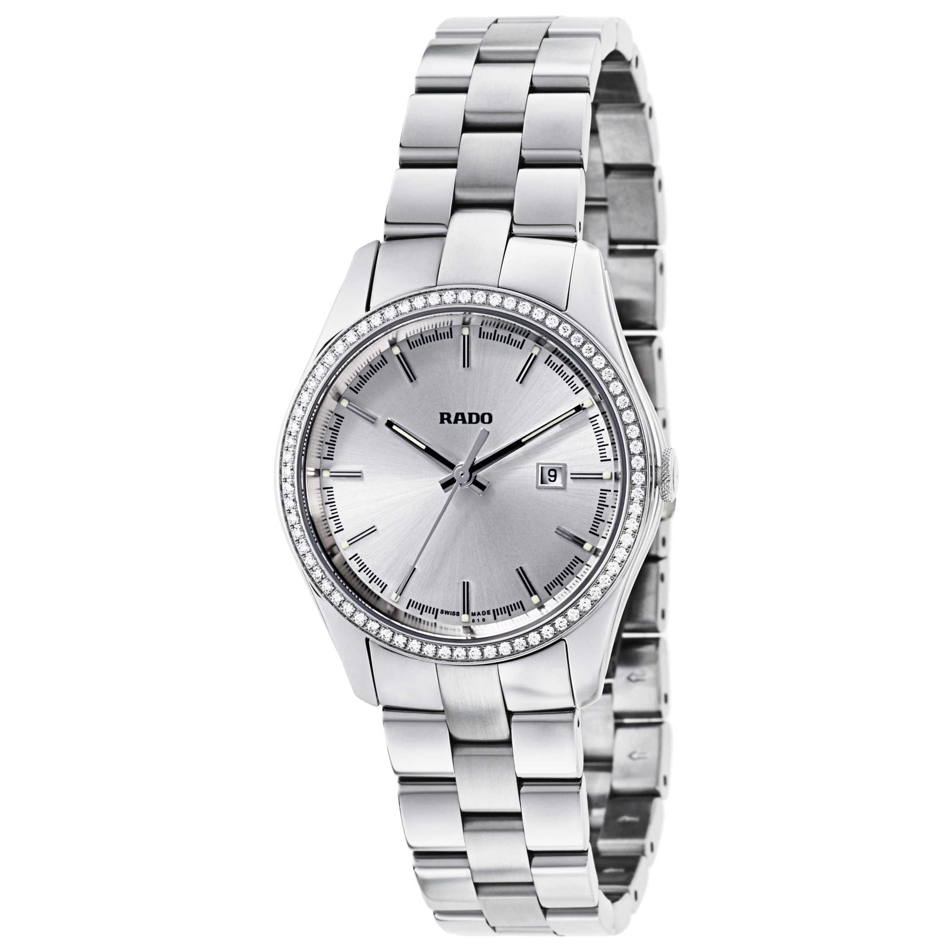 Front view of Rado HyperChrome Women's Swiss Quartz (Battery-Powered) Watch R32112103