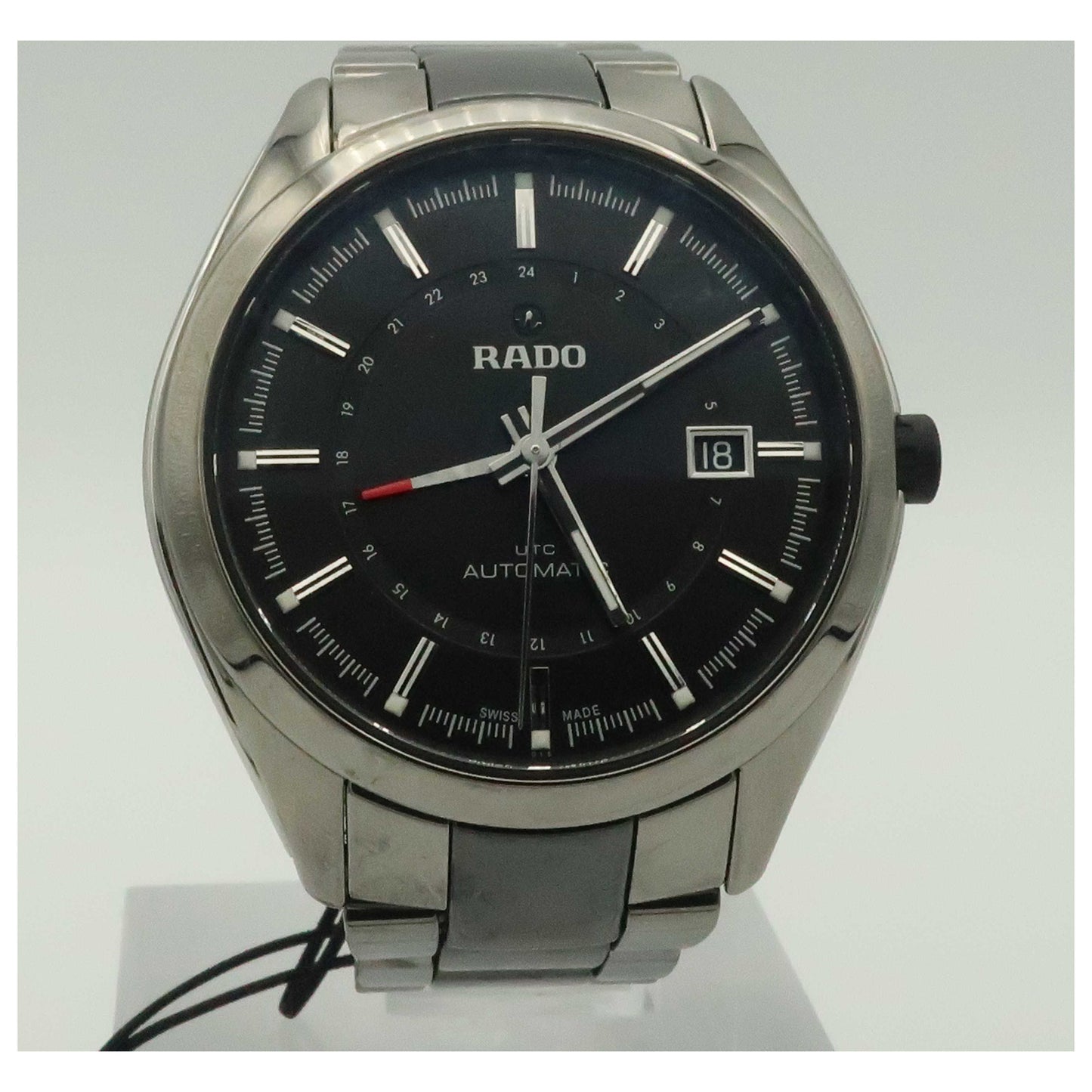 Front view of Rado HyperChrome Men's Automatic Watch R32165152-PO